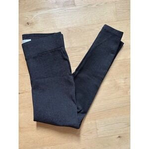 LOFT‎ Women's Leggings Black Sparkle Pull On Career Casual Pants